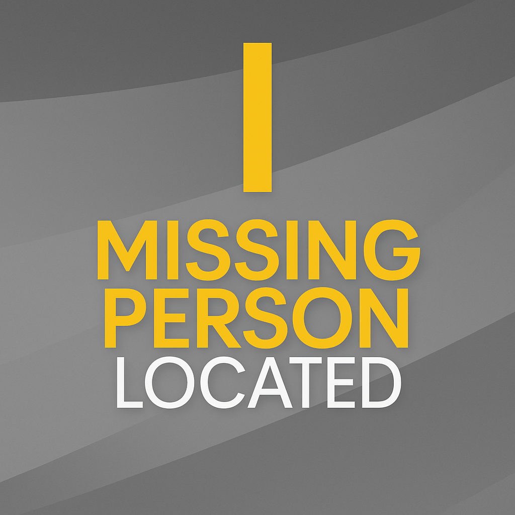 Missing Person Graphic