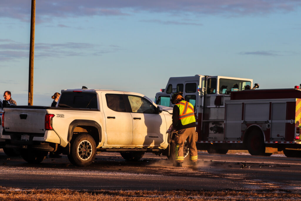 St. Patty morning collision 1