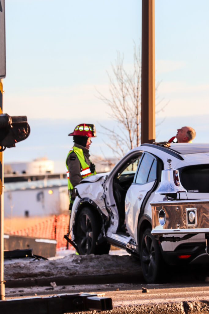 St. Patty morning collision 1 7