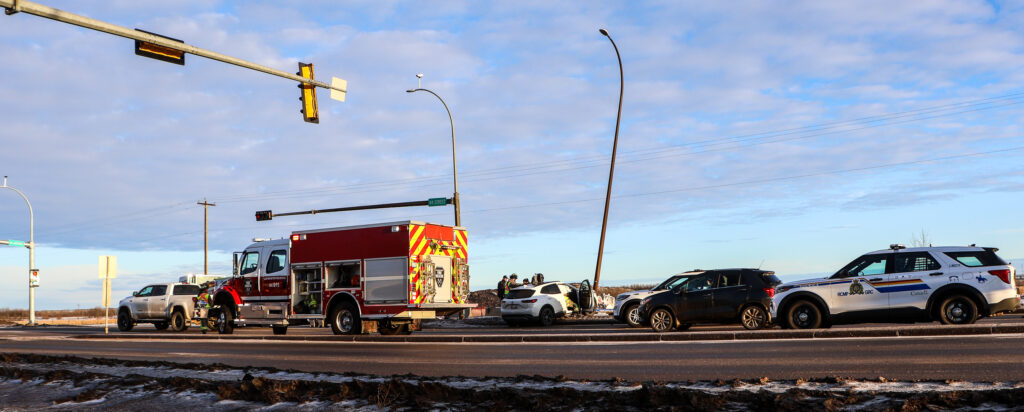 St. Patty morning collision