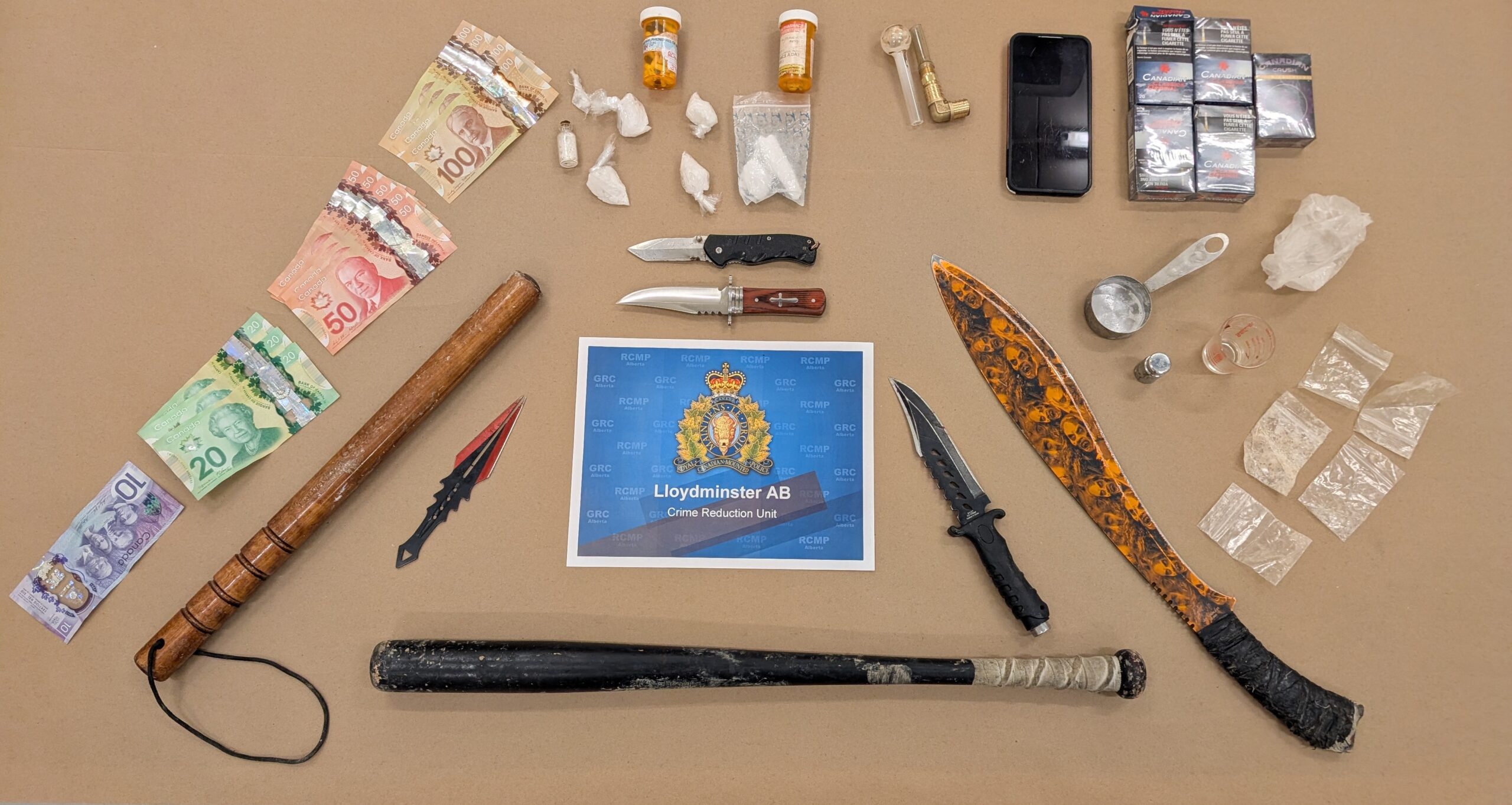 Lloydminster CRU Exhibits Seized Overview scaled