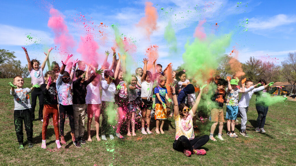 LCSD colour run open to everyone 2 colour
