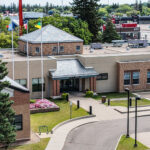 Lloydminster City Hall during summer 2026.