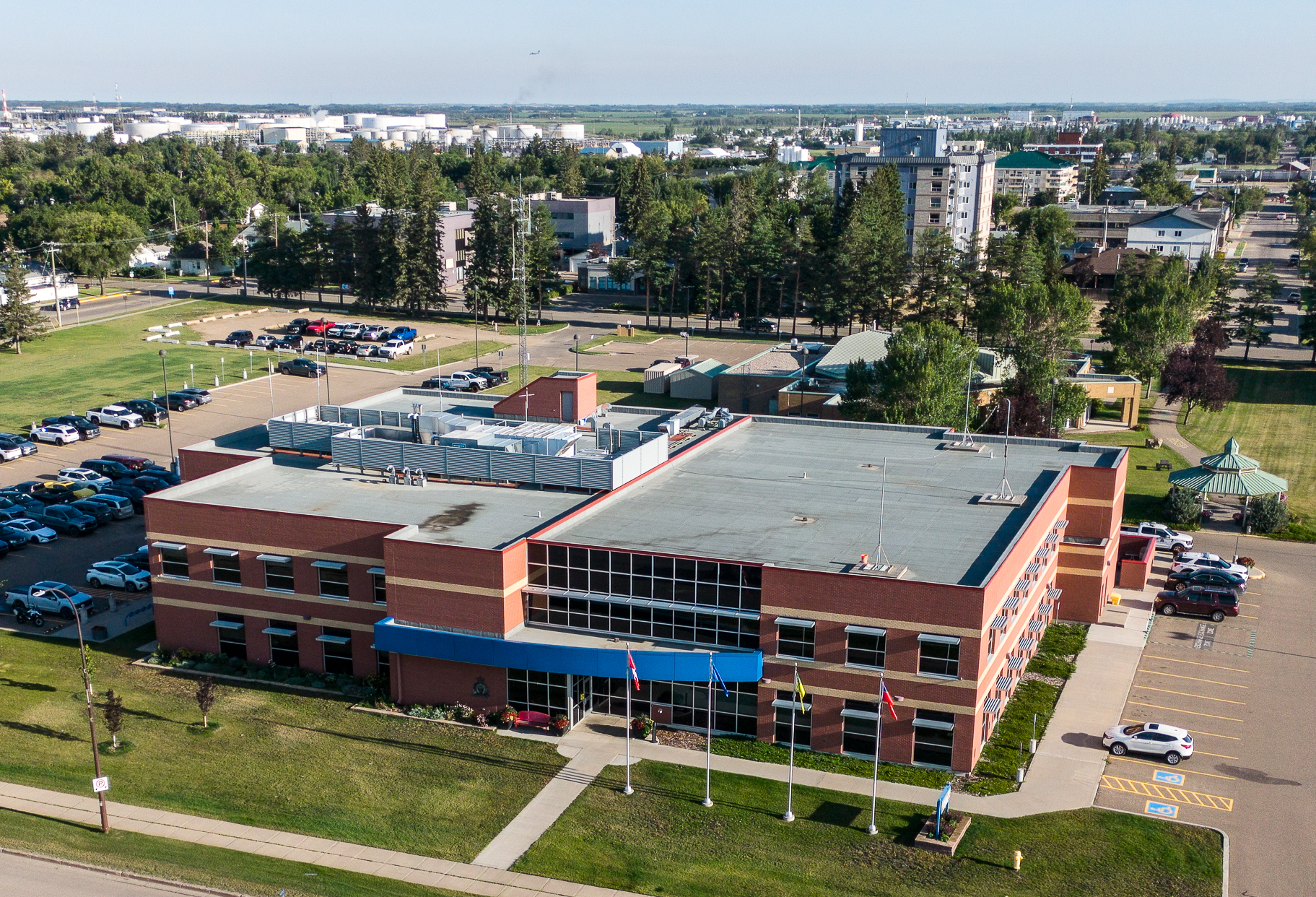 Column photo of Lloydminster Detachment.