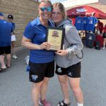Lloydminster Teen Captains football team to championship, recieves a plaque.