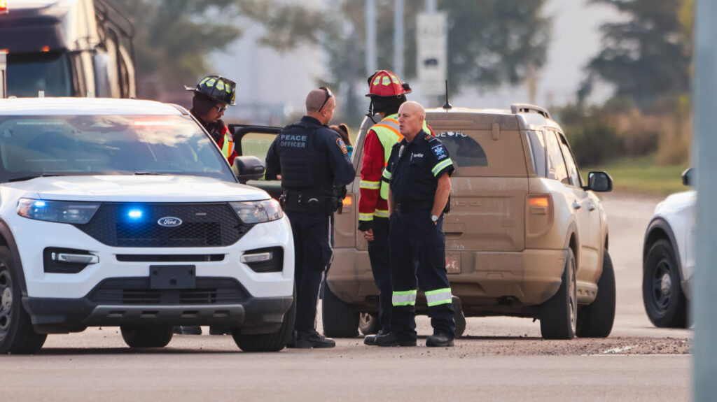 Gallery: Two drivers ticketed after Lloydminster collision 3 Sept 15 collision 3 of 6