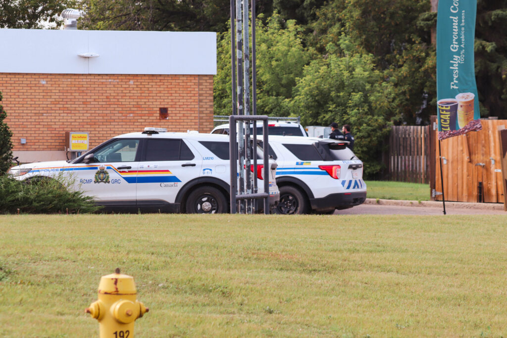 Heavy police presence at Lloydminster gas station 3 Sudden Death Sept. 9 4 of 4