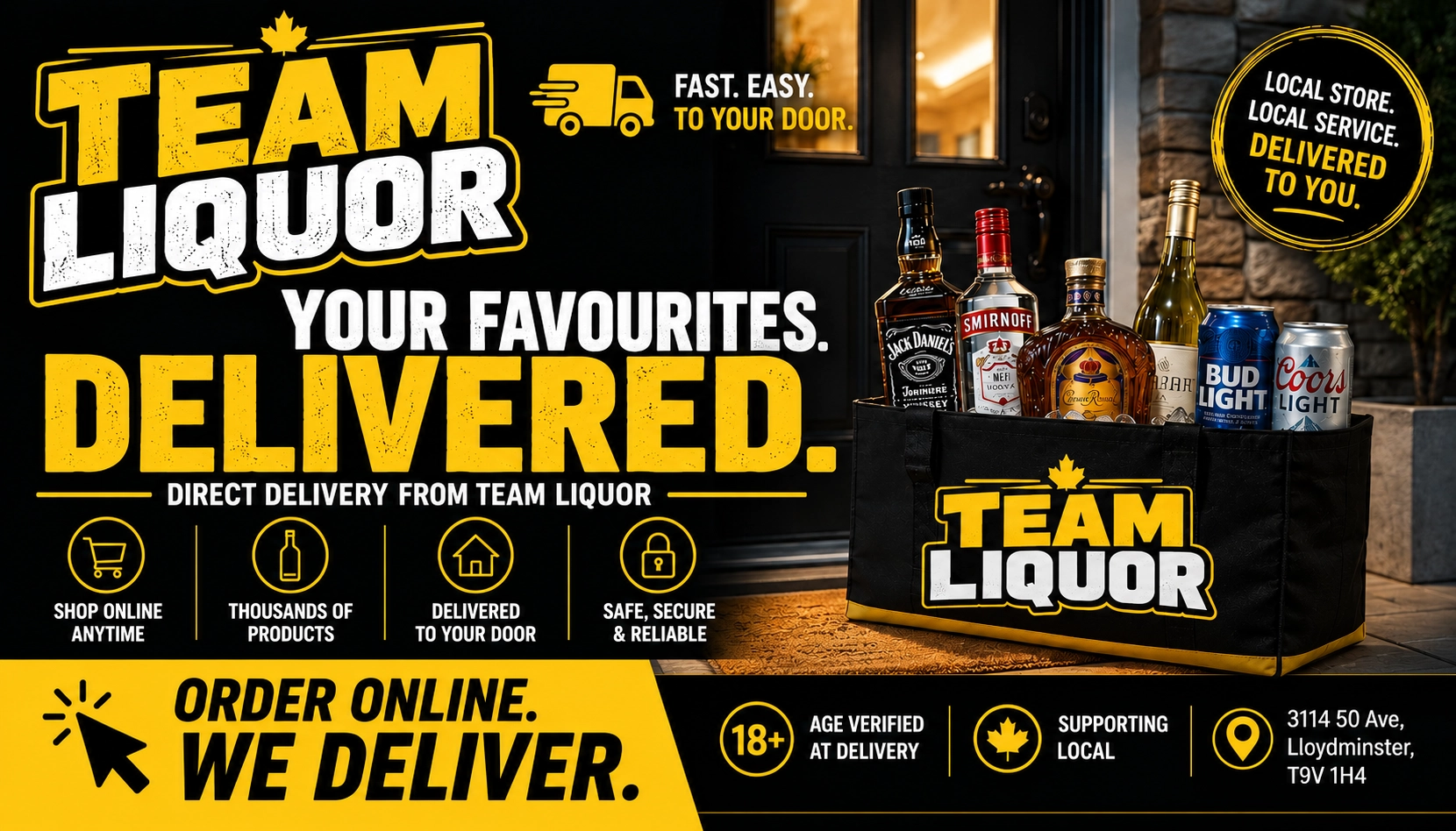 Get delivery now