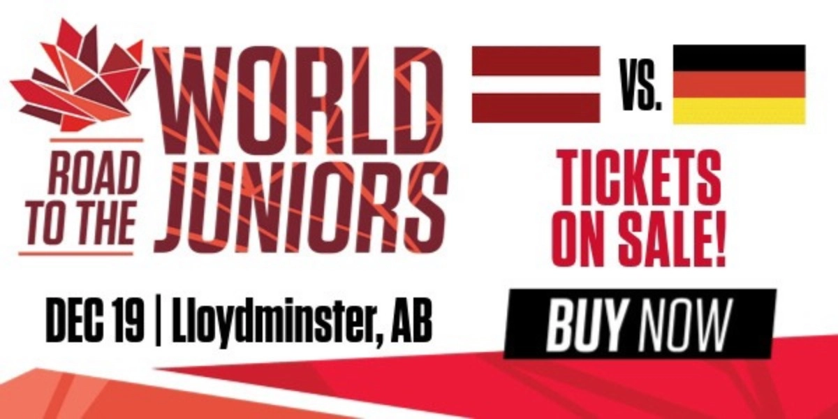 Lloydminster hosts Latvia, Germany before world juniors 1 Latvia vs. Germany in Lloydminster